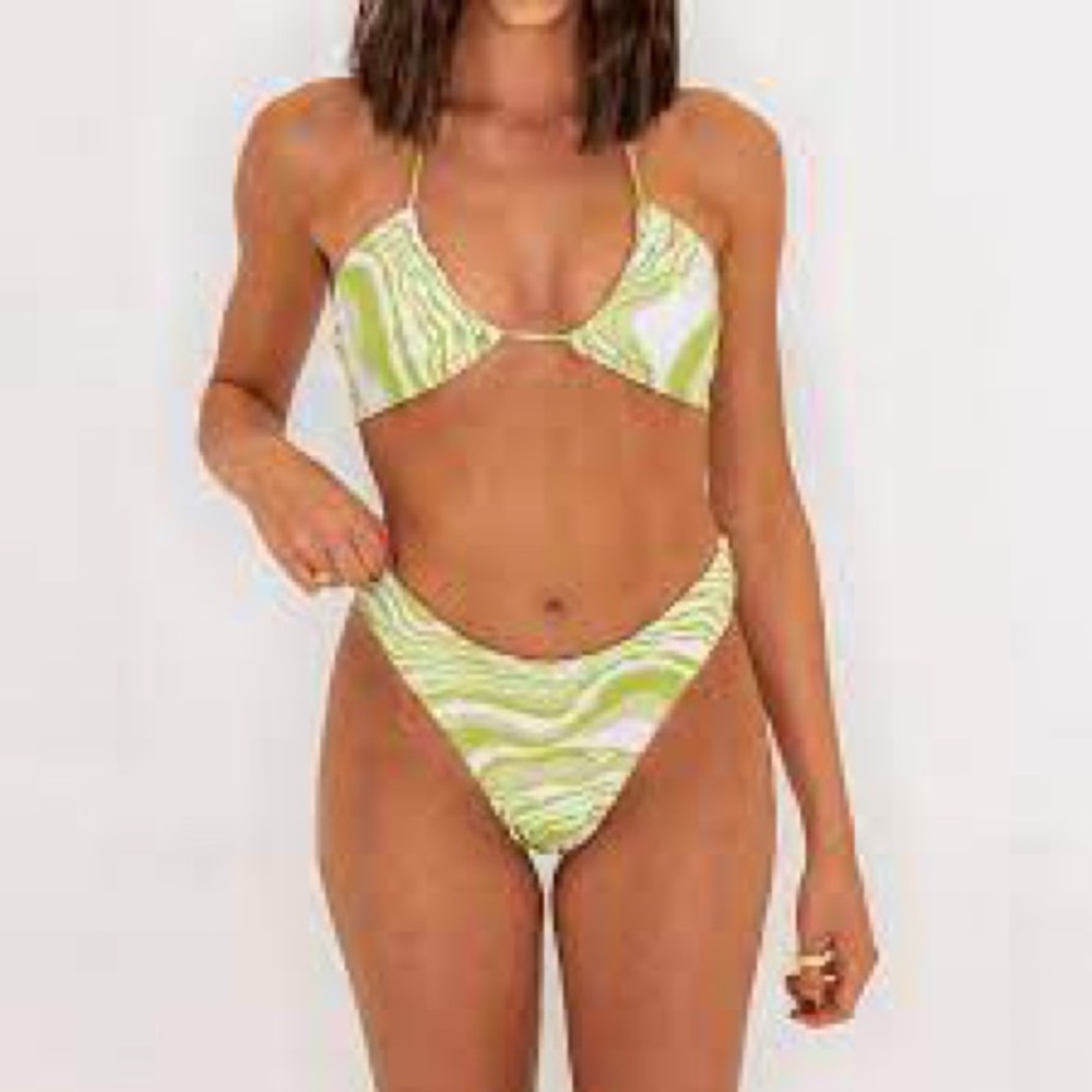 Aurelle Vivi Green Classic Bikini Set